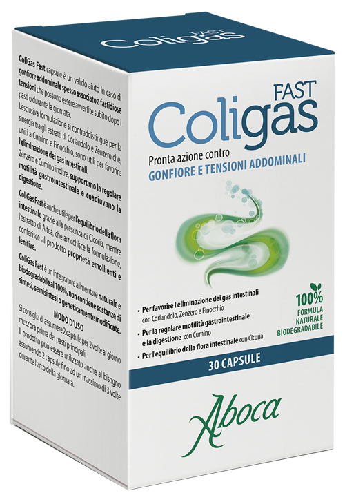 COLIGAS FAST 30 CAPSULE - Farmacia Artemisia di Montecuollo Dott. Angelo snc
