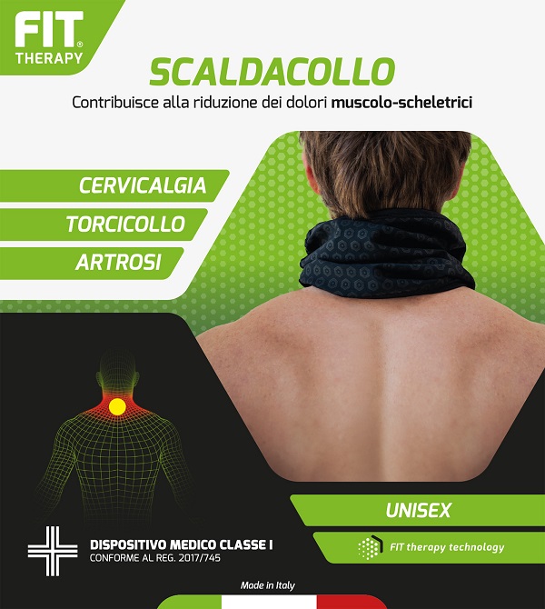 SCALDACOLLO FIT THERAPY NERO TAGLIA UNICA - Farmacia Artemisia di Montecuollo Dott. Angelo snc