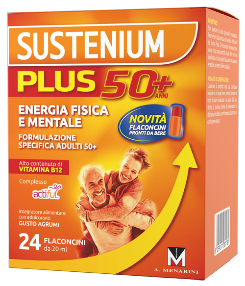 SUSTENIUM PLUS 50+ 24 FLACONCINI - Farmacia Artemisia di Montecuollo Dott. Angelo snc