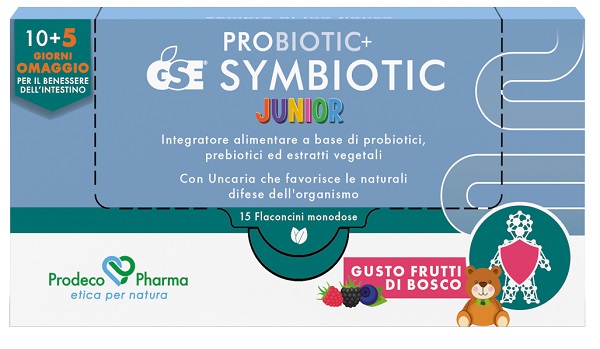PROBIOTIC+ GSE SYMBIOTIC JUNIOR 15 FLACONCINI - Farmacia Artemisia di Montecuollo Dott. Angelo snc