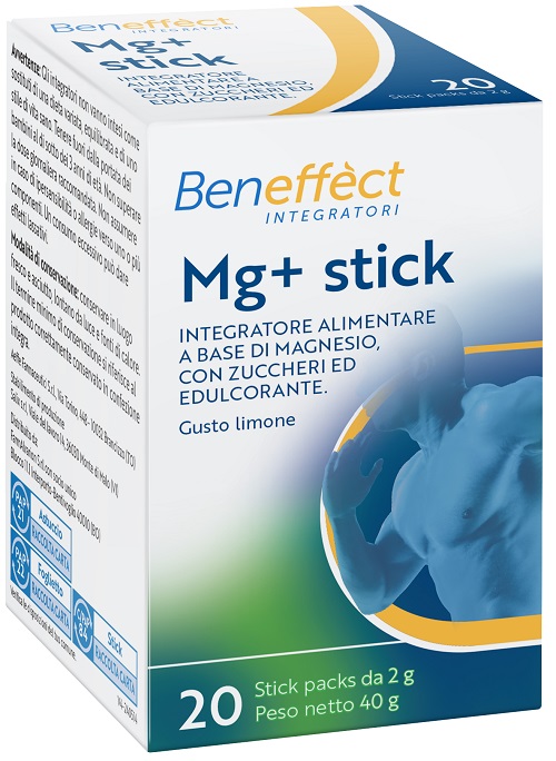 BENEFFECT MG+ 20 STICK - Farmacia Artemisia di Montecuollo Dott. Angelo snc