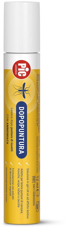 PIC SOLUTION DOPOPUNTURA CON AMMONIACA 12 ML - Farmacia Artemisia di Montecuollo Dott. Angelo snc