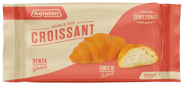 AGLUTEN CROISSANT CLASSICI 4 PEZZI DA 50 G LATTE DELATTOSATO - Farmacia Artemisia di Montecuollo Dott. Angelo snc