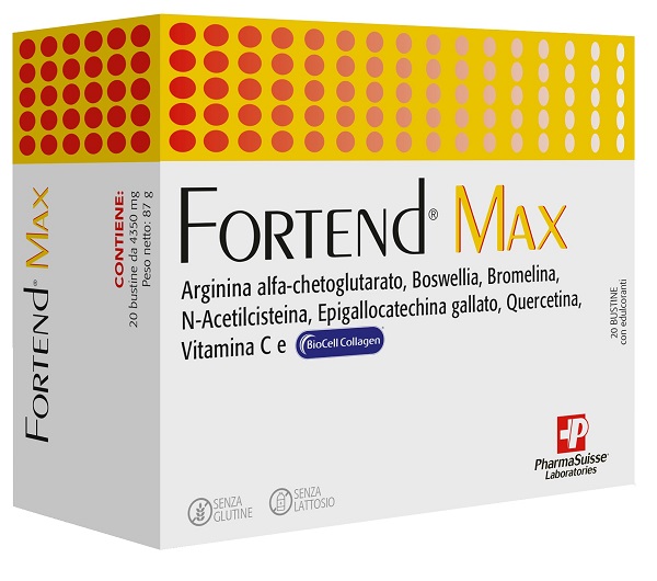 FORTEND MAX 20 BUSTINE SENZA GLUTINE E LATTOSIO - Farmacia Artemisia di Montecuollo Dott. Angelo snc