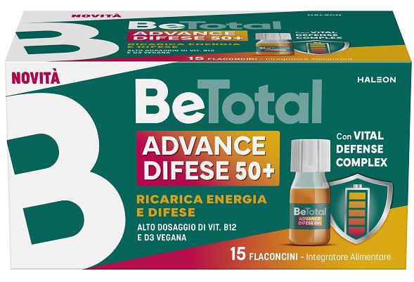 BETOTAL ADVANCE DIFESE 50+ 15 FLACONCINI DA 7 ML AROMA NATURALE ARANCIA CON EDULCORANTI SENZA ZUCCHERI SENZA GLUTINE NATURALMENTE PRIVO DI LATTOSIO - Farmacia Artemisia di Montecuollo Dott. Angelo snc