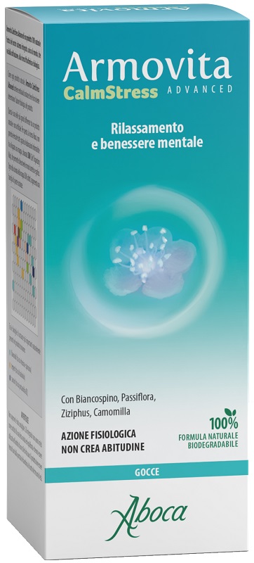 ARMOVITA CALMSTRESS ADVANCED GOCCE 65 ML SENZA GLUTINE SENZA LATTOSIO - Farmacia Artemisia di Montecuollo Dott. Angelo snc
