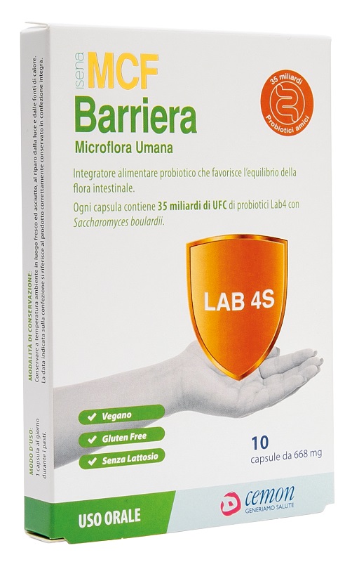 MCF BARRIERA 10 CAPSULE SENZA GLUTINE E LATTOSIO - Farmacia Artemisia di Montecuollo Dott. Angelo snc