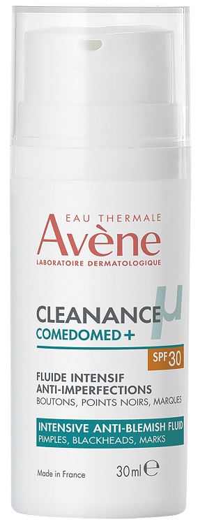 EAU THERMALE AVENE CLEANANCE COMEDOMED+ SPF30 FLUIDO INTENSIVO QUOTIDIANO ANTI-IMPERFEZIONI 30 ML - Farmacia Artemisia di Montecuollo Dott. Angelo snc