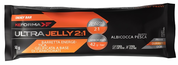 ULTRA JELLY 2:1 ALBICOCCA PESCA BARRETTA 50 G SENZA GLUTINE E LATTOSIO - Farmacia Artemisia di Montecuollo Dott. Angelo snc