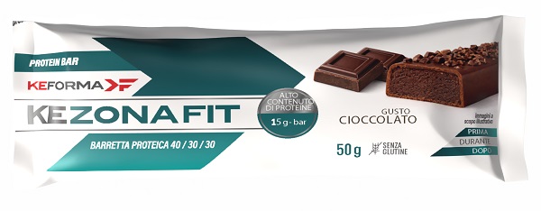 KEZONA FIT CIOCCOLATO BARRETTA 50 G SENZA GLUTINE - Farmacia Artemisia di Montecuollo Dott. Angelo snc
