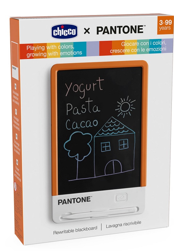 CHICCO GIOCO PANTONE LAVAGNA RISCRIVIBILE ARANCIA - Farmacia Artemisia di Montecuollo Dott. Angelo snc