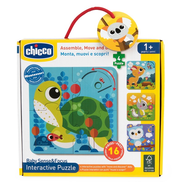 CHICCO GIOCO BABY SENSE&FOCUS PUZZLE INTERATTIVO - Farmacia Artemisia di Montecuollo Dott. Angelo snc